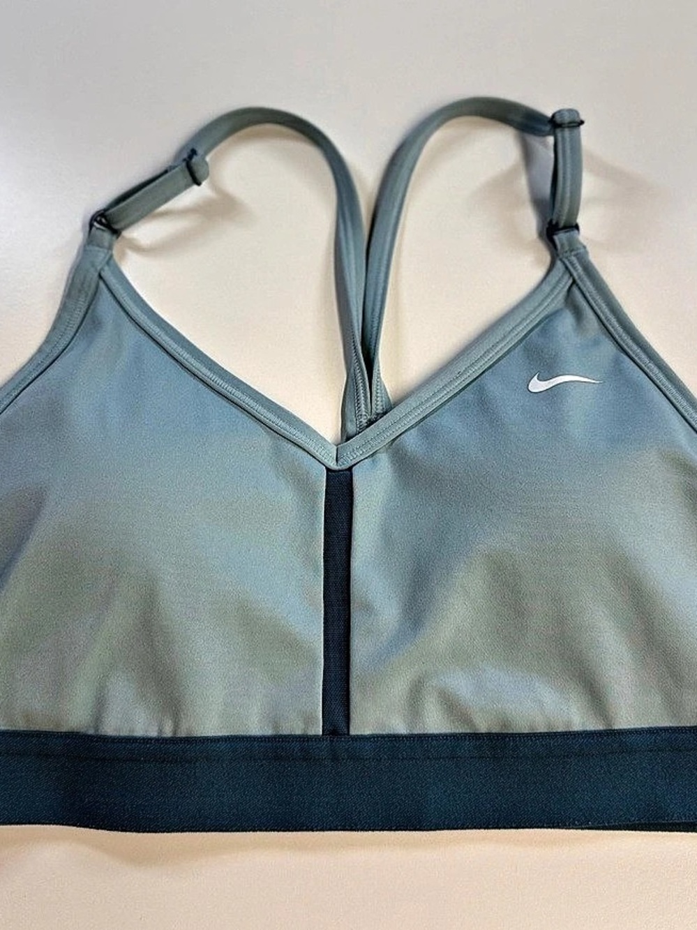 Nike Indy Light Support Sports Bra Green-ish Blue Medium
